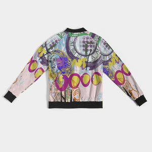 Mental Health Women's Bomber Jacket; Pink in the House - idearbitrage