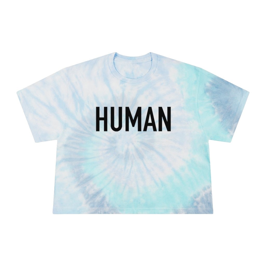 Pastel Tie-dye Crop Human T-Shirt for All - idearbitrage